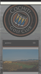 Mobile Screenshot of cochitigolfclub.com